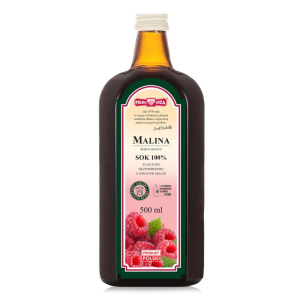 Malina sok 100% 500 ml do 06.2026